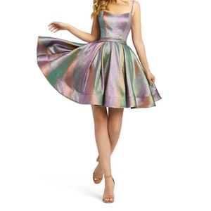 Ieena for Mac Duggal Rainbow Party Dress Size 4
